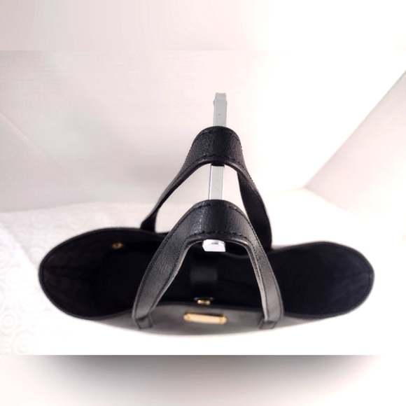 Michael Kors Black Leather Purse - Picture 4 of 12